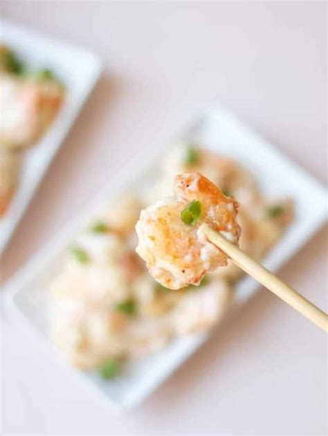 Easy Buffet Style Creamy Chinese Coconut Shrimp Recipe