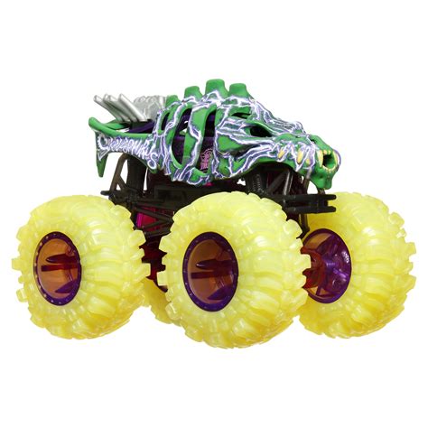 Автомодель Hot Wheels Monster Trucks Power smashers Skelesaurus HYJ19