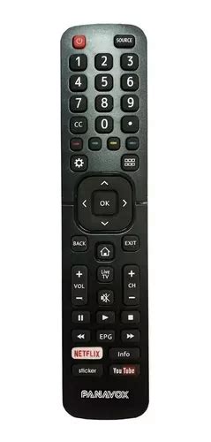 Control Remoto Para Led Panavox Smart Mkiii K Uhd Meses Sin Intereses