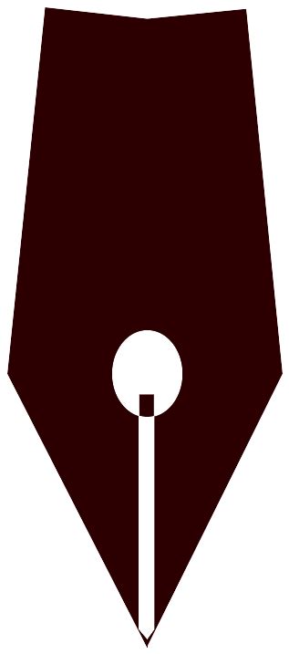 Download #008000 Fountain Pen Tip SVG | FreePNGimg