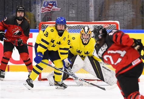 IIHF - Gallery: Sweden vs Canada - 2023 IIHF Ice Hockey U18 Women's ...