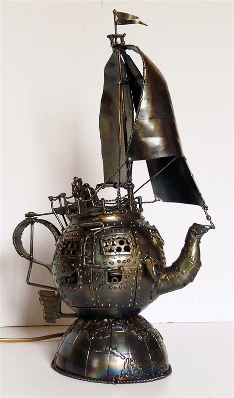 Steampunk Tea Pot Steampunk Decor Steampunk Steampunk Items