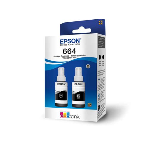 Kit Refil De Tinta Epson Preto