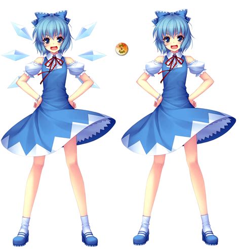 Cirno Touhou Project Naruto Vs Gaara Scarlet Otaku Disney