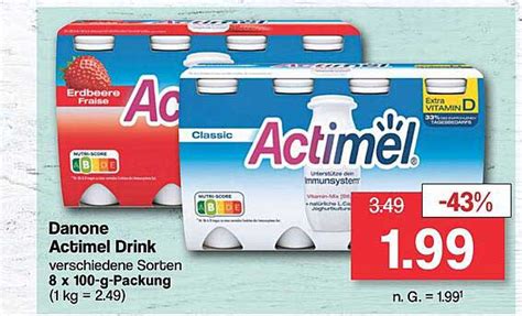 Danone Actimel Drink Angebot Bei Famila Nordwest 1Prospekte De