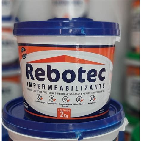 Produto Para Impermeabilizar Laje - Impermeabilizante Rebotec para Impermeabilizar Laje, Piscina, Parede ...