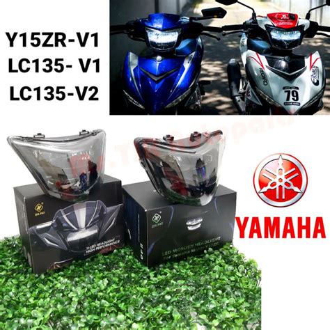 Zhipat Head Lamp Led Smoke Tinted Lc V V Y Zr V V Switch