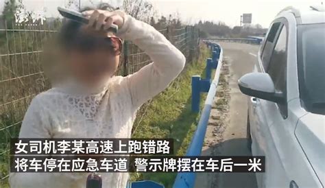 女司机开错路“搬救兵” 男子翻护栏闯高速“支援”双双被罚凤凰网湖北凤凰网