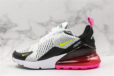 Nike Air Max 270 White Volt Black Laser Fuchsia FavSole