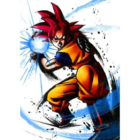 Poster Affiche Dragon Ball Super Goku Go Kamehame X Cmb Cdiscount