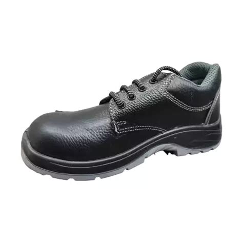 Buy Ramer Safety Shoes For Men Steel Toe Genuine Leather Lace Up PU