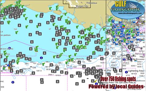 Louisiana Fishing Maps With Gps Fishing Spots