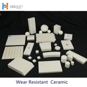 High Alumina Ceramic Weldable Tile Liner Lined On Coal Handling