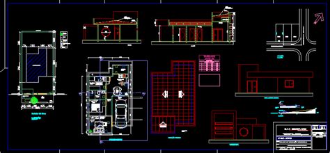 Plan For Garage Dwg File Cadbull