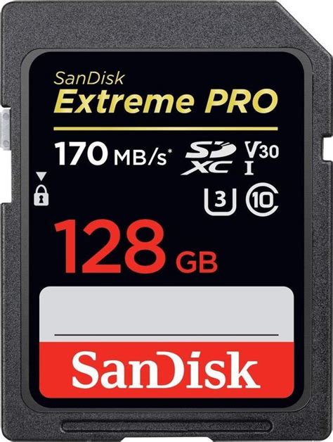 Sandisk Extreme Pro Sdxc Geheugenkaart Gb V U Uhs I Mb