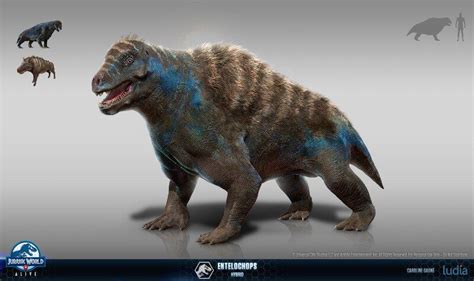 Artstation Jurassic World Alive Dracoceratosaurus Ovilophosaurus