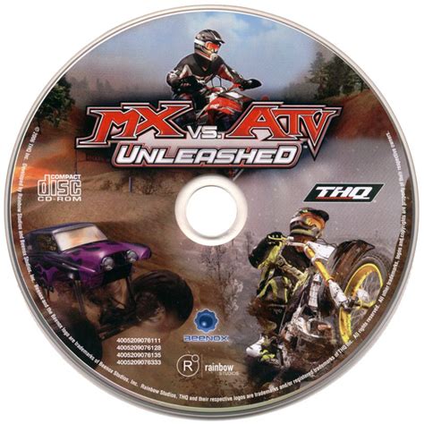 Mx Vs Atv Unleashed Box Cover Art Mobygames