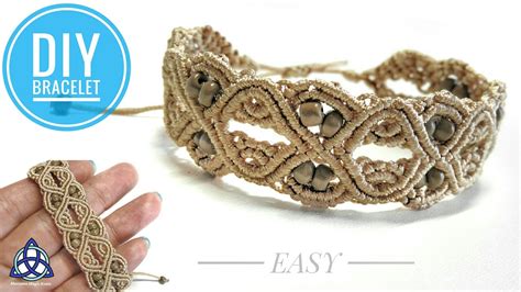 Macrame Bracelet Tutorial Celtic Style Easy And Simple Macrame