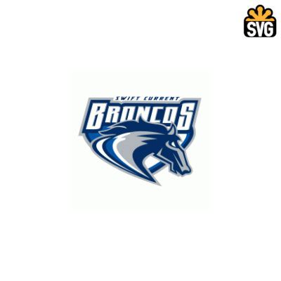 Swift Current Broncos Logo SVG Digital Download, Swift Current Broncos Logo SVG Vector Download ...