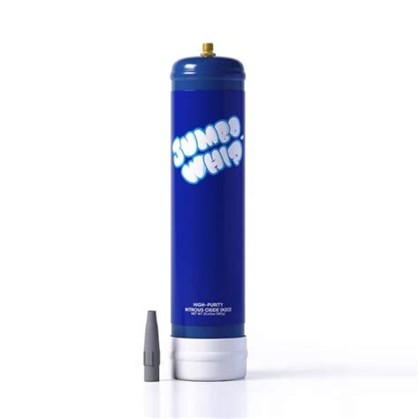 Jumbo Whip 1100g Nitrous Oxide Large Capacity Canisters 2pk Case