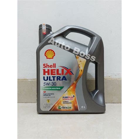 Jual Shell Helix Ultra W W Sp Sn Ilsac Gf Gm Plus Oli Mobil