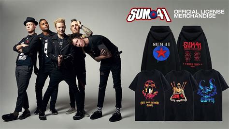 いよいよ今週開催となる Punkspring 2024 と単独公演での来日を控えるsum 41のマーチがgekirock Clothingで数量限定販売中！ファン必見のアイコニックな