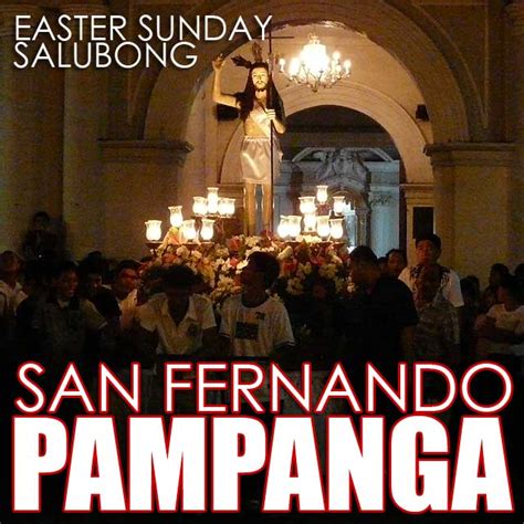 Pampanga Salubong Procession On Easter Sunday And The Colorful Pusu