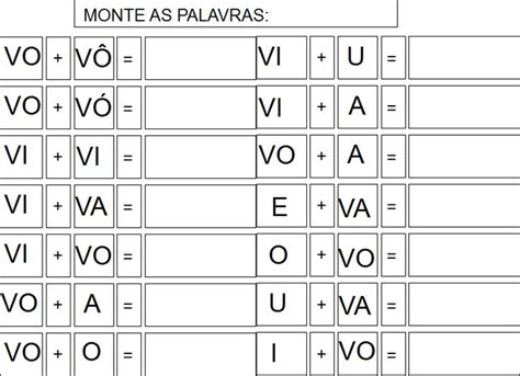 INCLUSÃO CARTILHA ADAPTADA LETRA M FORMAÇÃO DAS PALAVRAS Descubra