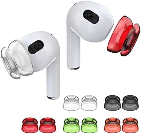 AhaStyle 3 Pairs Silicone Ear Tips For AirPods Sound Quality