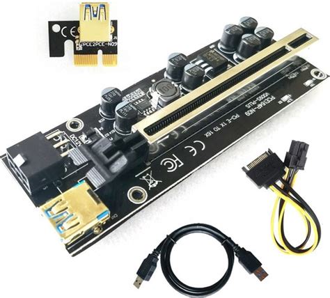 Nieuwe Zwarte Ultrastabiel Ver S Plus Usb Pci E Pcie Riser Ver