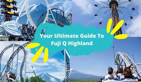 Your Ultimate Guide To Fuji Q Highland - KKday Blog