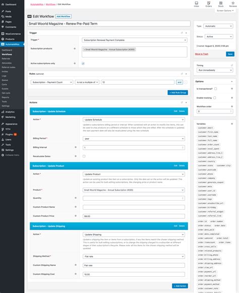 Pre-paid subscriptions Documentation - WooCommerce