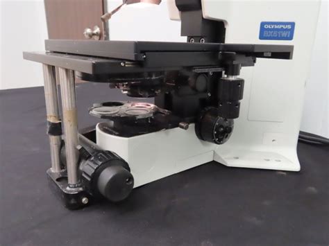 Olympus Bx Wi Microscope With Dic Fluorescence For Sale