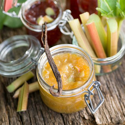 Recette Confiture De Rhubarbe Et Abricots Secs