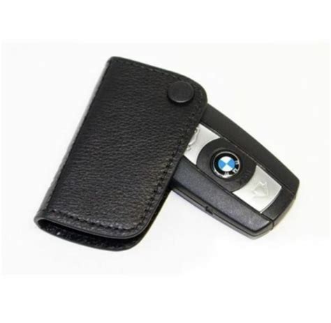 Funda Llave Bmw En Cuero Negro Original De Accesorios Bmw M Key