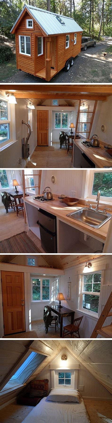 The Siskiyou Colonial Is A 170 Sq Ft Tiny Home With A Sustainable