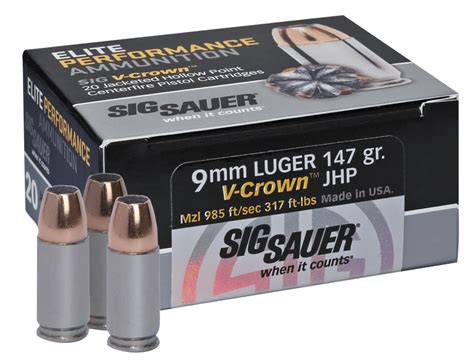 Sig Sauer Elite V-crown - Ammunition :: Guns.com