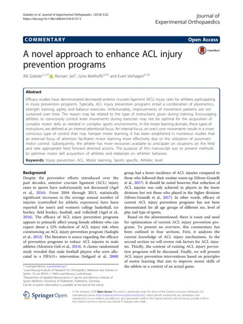 A_novel_approach_to_enhance_ACL_injury_prevention_ | PDF | Learning