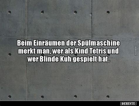 Familie lustig witzig Bild Bilder Spruch Sprüche Kram Spülmaschine