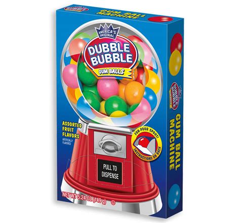 DUBBLE BUBBLE GUMBALL MACHINE 148G – Mayroons