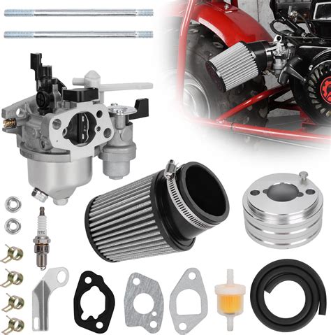 Weiyingsi High Performance Upgraded 62mm Air Filter Adapter Intake And Spark Plug