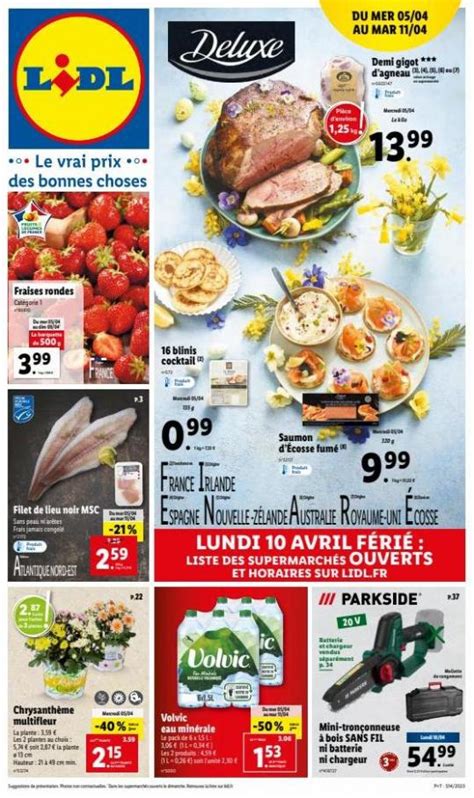 [05 4 2023 11 4 2023] Catalogue De La Semaine Lidl