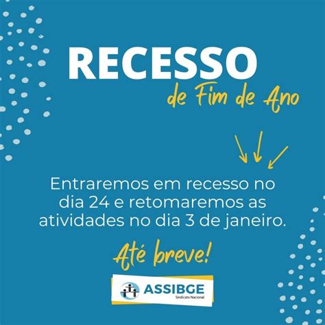 Recesso De Fim De Ano