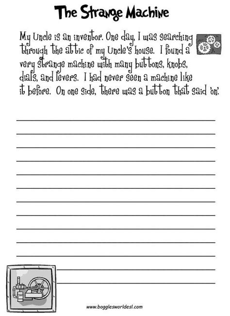 3rd Grade Writing Prompts Worksheets