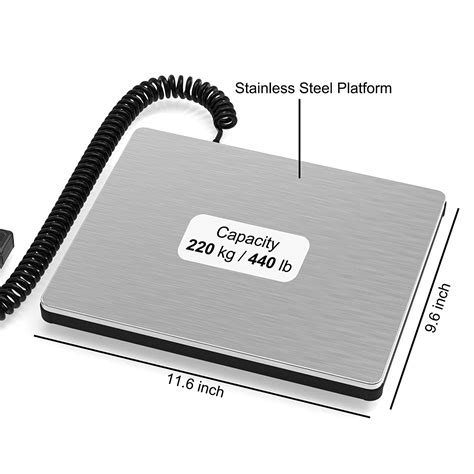 Buy Maxus Shipping Scale Lb Digital Postal Scale With Hold And Tare