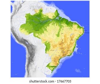 1,941 Brazil rivers map Images, Stock Photos & Vectors | Shutterstock