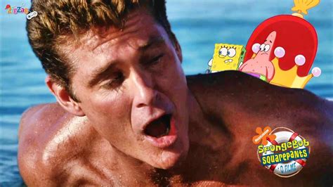 Spongebob Squarepants Movie 10 David Hasselhoff Baywatch Português