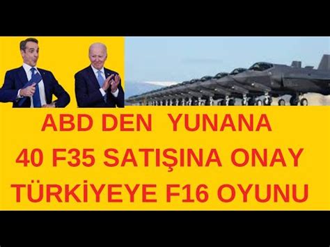 Abd Den Yunana F Sati Ina Onay T Rk Yeye F Y Ne Yalan Oldu Youtube