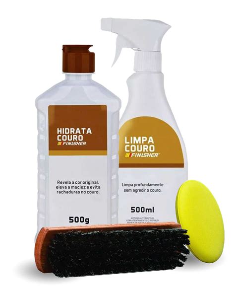 Limpeza E Hidrata O De Couro Finisher Kit Unidades