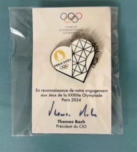 Pin S Jeux Olympiques Paris Volontaires Dition Limit E